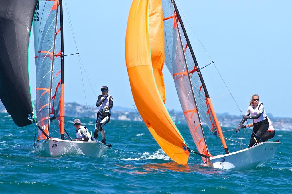 29er - Oceanbridge NZL Sailing Regatta - Day 1 © Richard Gladwell www.photosport.co.nz